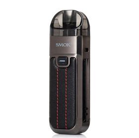 Smok Nord Black Leather Vape Pod System Kit Max W Power Mah