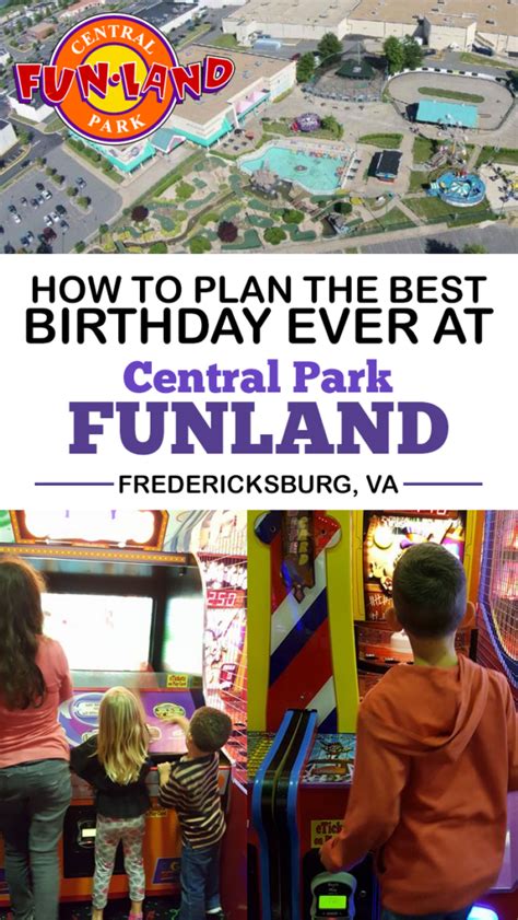 Central Park FunLand in Fredericksburg, VA | A Birthday Bash