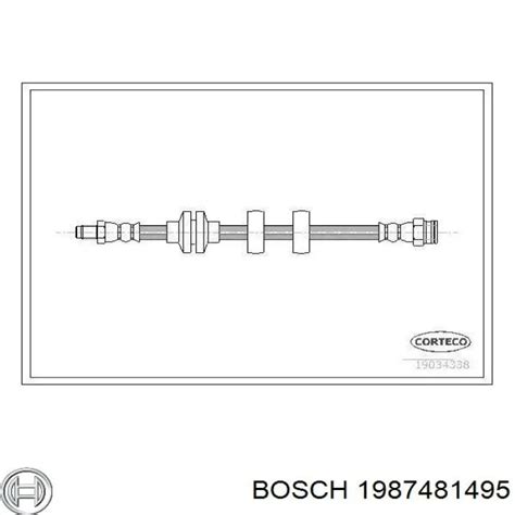 1987481495 Bosch Latiguillo De Freno Delantero Comprar Barato