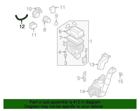 26710 3C330 Breather Tube 2006 2012 Kia Kia Parts Store