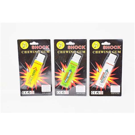 Electric Shock Gum Fun Prank Toy Chewing Gum – Sellet