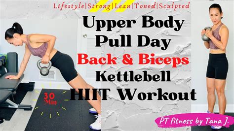 Minutes Upper Body Pull Day For Back Biceps Strength With One