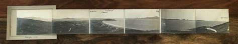 China Old Xxl Long Photo Tschifu Chefoo Yantai Bund Panorama View 1909