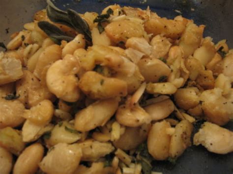 Roasted Butter Beans With Sage And Almonds Recipe