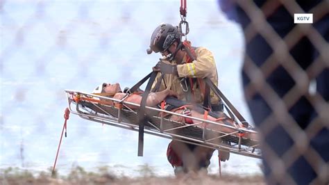 Man Trapped In San Diego Cliffside Crevice Freed After Hourslong Rescue