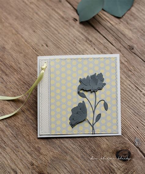 der kleine klecks frühling Post It Note Holders Poppy Seeds Square