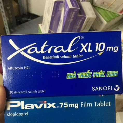 Thuốc Xatral Xl 10mg Alfuzosin Mua ở đâu Giá Bao Nhiêu