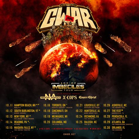 Gwar Tour Dates 2024 - Min Laurel