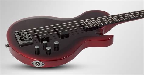 Schecter Guitar Research Nadja Peulen NP-4 4-String Electric Bass Red Syren | Guitar Center