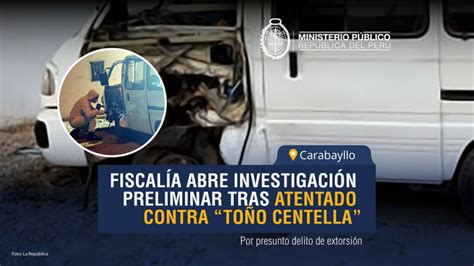 Fiscalía abre investigación preliminar por delito de extorsión tras