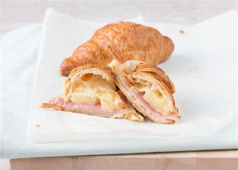 Croissant Hapjes Met Ham En Kaas Artofit