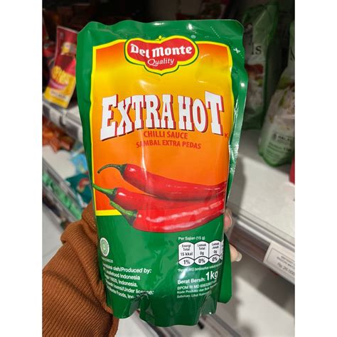 Delmonte EXTRA HOT SAMBAL Sauce 1kg Shopee Singapore