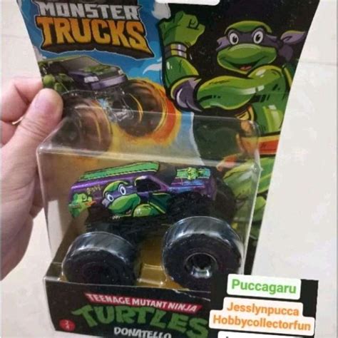 Jual HOT WHEELS MONSTER TRUCKS DONATELLO TEENAGE MUTANT NINJA TURTLES NICKELODEON HW HOTWHEELS