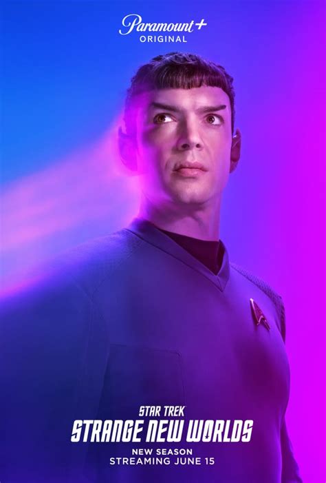 Spock Season Poster Star Trek Strange New Worlds Tv Fanatic