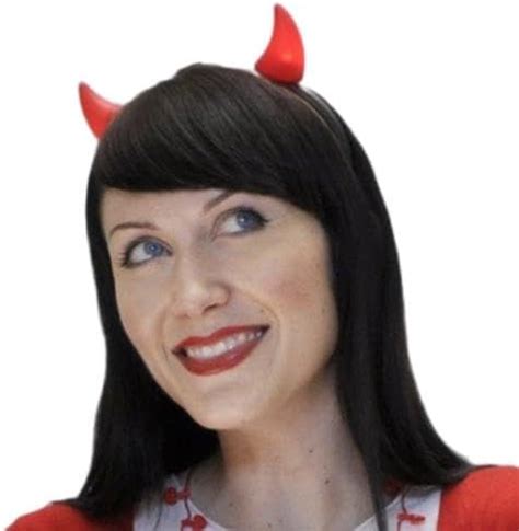 Flashingblinkylights Red Light Up Devil Horns Led Headband At Amazon