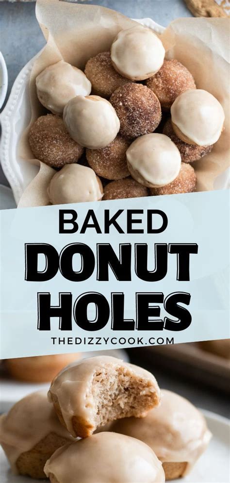 Baked Apple Cider Donut Holes Recipe