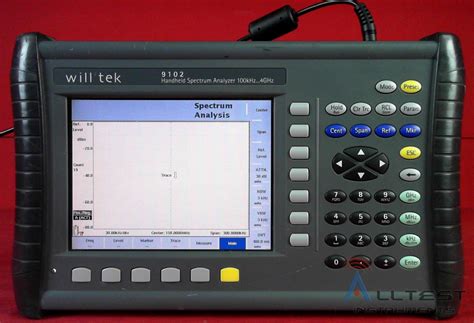 B Willtek Aeroflex Ghz Handheld Spectrum Analyzer Alltest