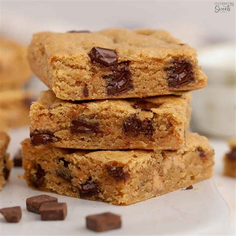 Blonde Brownies Easy Delicious Celebrating Sweets