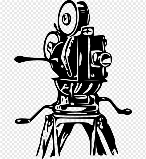 Cine Cinematogr Fico Fotograma Antiguo Logo Otros Monocromo Png