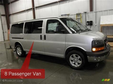 2010 Pure Silver Metallic GMC Savana Van LT 1500 Passenger 45396570