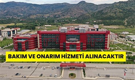 Bakim Ve Onarim H Zmet Alinacaktir Uygulama Ve Ara Tirma Hastanes