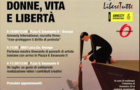 Donna vita e libertà nel Meratese serie di iniziative in supporto