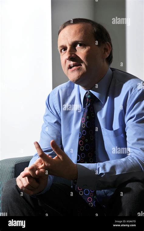 Minister Of State For Pensions Steve Webb Mp Photographed In His