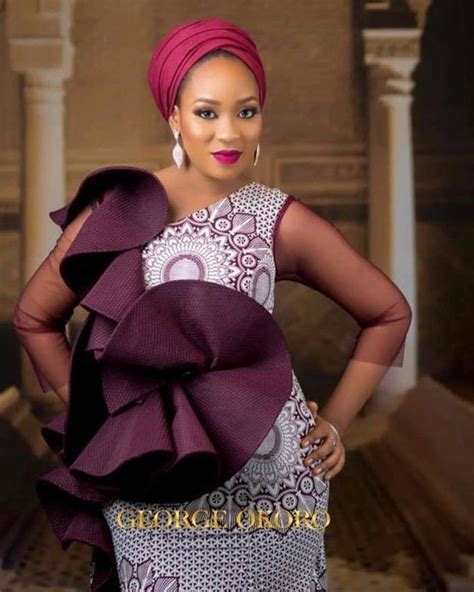 African Lace Designs Dresses Cutest Aso Ebi Styles African