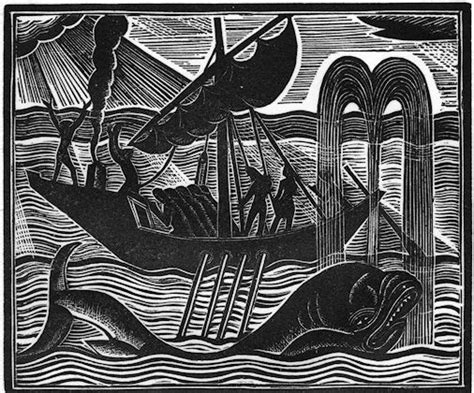 David Jones From The Book Of Jonah 1926 David Jones Artist Artist Woodcut