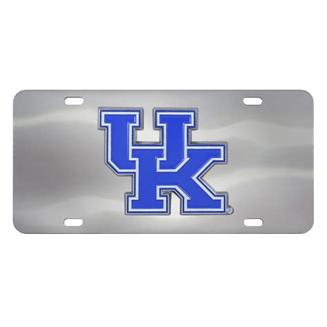 University Of Kentucky Diecast License Plate