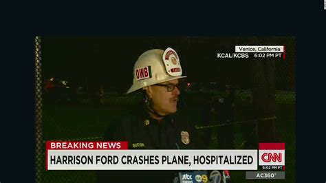 Reports: Harrison Ford injured in plane crash - CNN Video