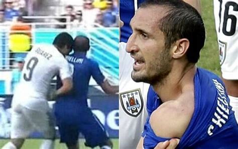 Mordida De Su Rez Em Chiellini Volta Tona Reencontro Perto