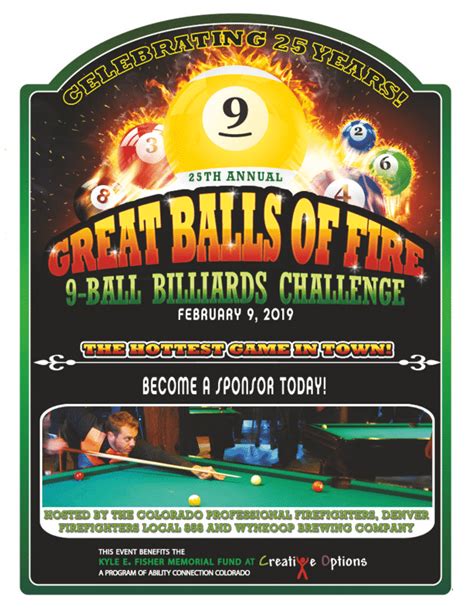 25th Annual 9-Ball Billiards Challenge - PASCO Community Events