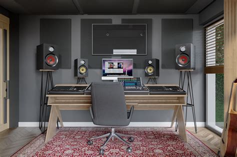 Music studio / Interior Design on Behance