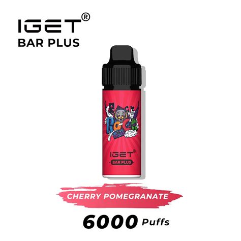 IGET Bar Plus 6000 Puffs Cherry Pomegranate IGET Bar New Zealand