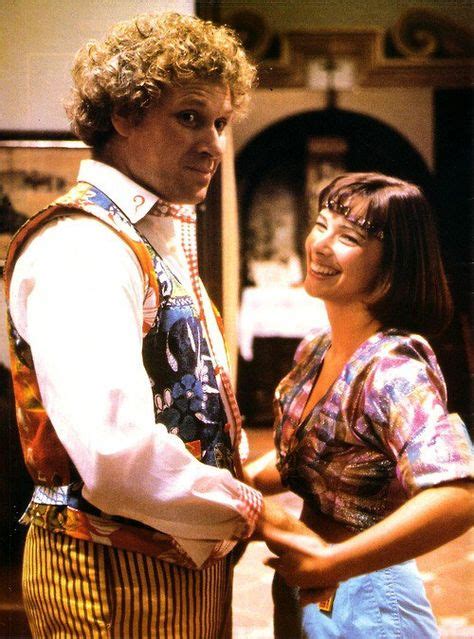 The 6th Doctor Colin Baker And Peri Brown Nicola Bryant 1984 To