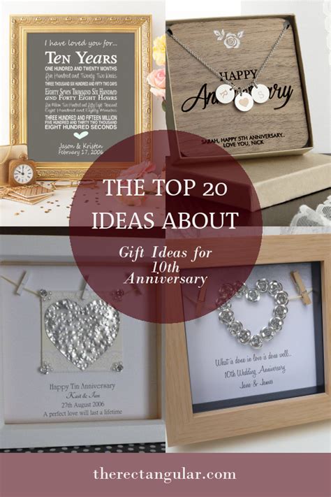 The top 20 Ideas About Gift Ideas for 10th Anniversary - Home, Family, Style and Art Ideas