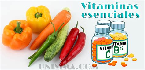 Vitaminas Esenciales Para Tu Salud