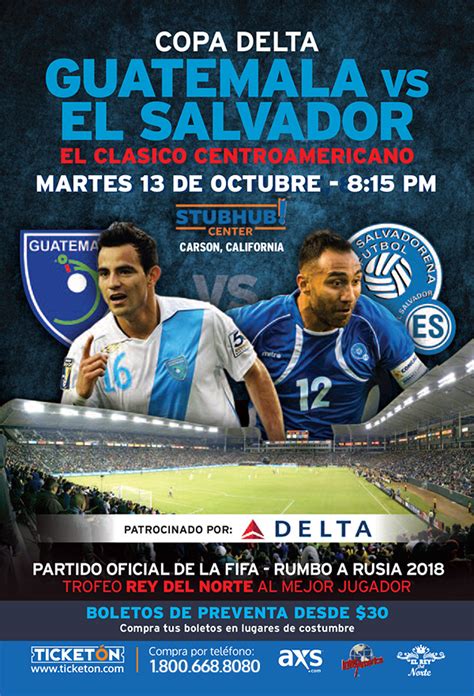 Boletos Tickets para El Salvador vs Guatemala en Carson