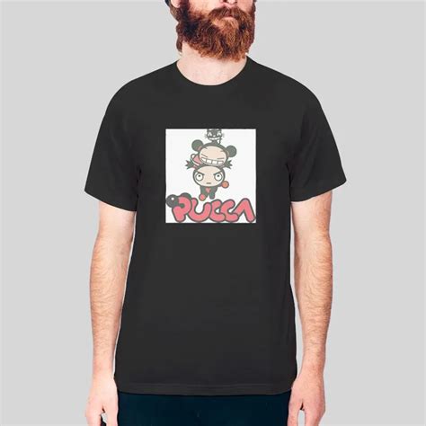 Funny Japanese Garu And Pucca Shirt | Hotter Tees