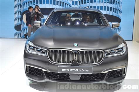 2016 BMW 7 Series M760Li xDrive front at the 2016 Geneva Motor Show Live