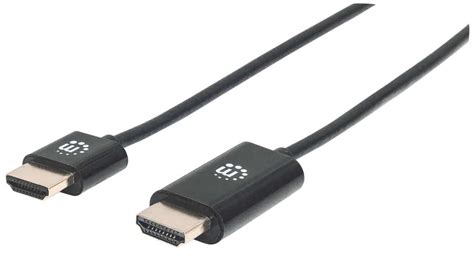 Cable Hdmi Ultra Delgado De Alta Velocidad Con Redmere Y Ethernet