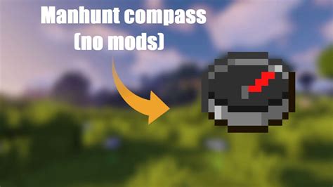 How To Make Dream S Manhunt Compass In Vanilla Minecraft Bedrock