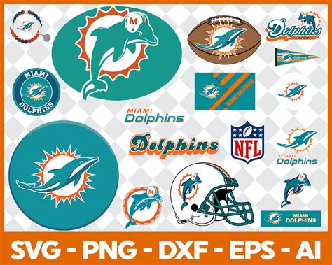 Miami Dolphins Logo NFL Football Svg, Miami Dolphins Svg, NFL Football Svg