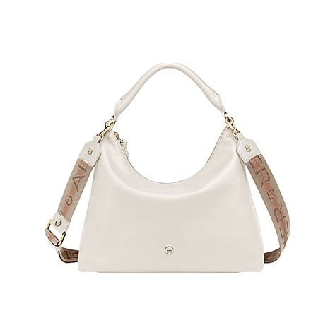 Zita Beuteltasche M Pearl White Taschen Special Offers Damen Aigner