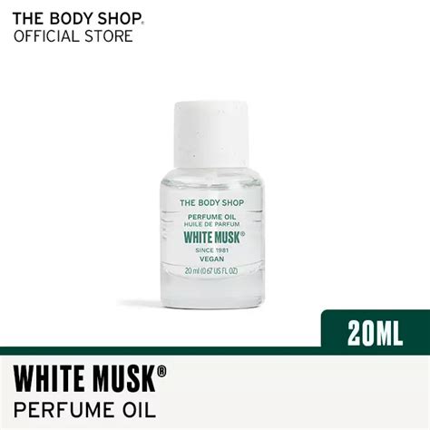 Jual The Body Shop White Musk Perfume Oil Ml Original Zalora