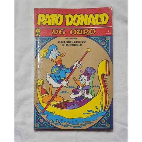 Pato Donald De Ouro N 1 Editora Abril Shopee Brasil