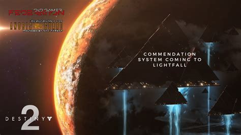 Destiny Commendations With Lightfall Expansion Youtube