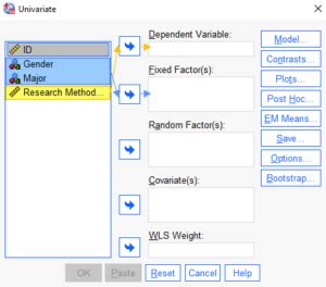 Pairwise Comparisons For A Two Way Anova In Spss No Significant