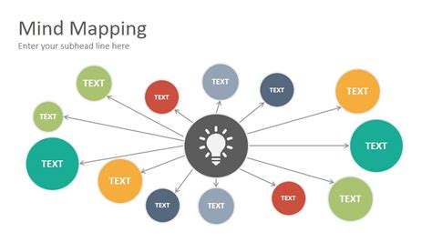 Mind Mapping Diagrams PowerPoint Presentation Template SlideSalad